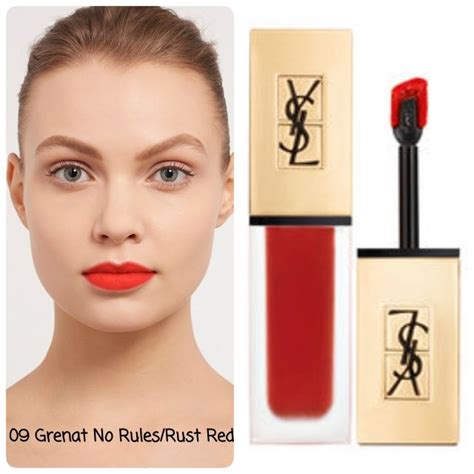 ysl 9 grenat no rules|YSL Grenat No Rules (9) Tatouage Couture Liquid Matte Lip.